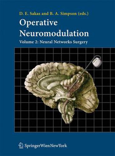 Cover image for Operative Neuromodulation: Volume 2: Neural Networks Surgery