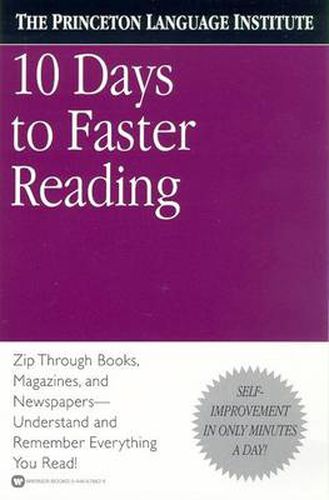 Cover image for Ten Days to Faster Reading