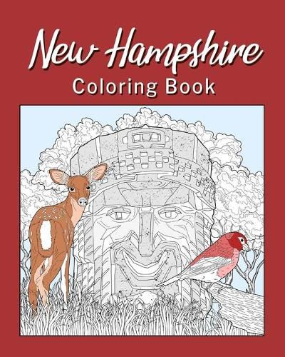 Cover image for New Hampshire Coloring Book