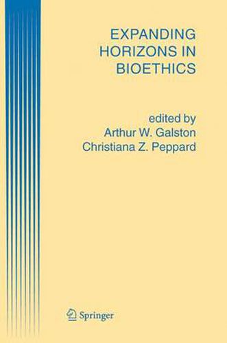 Cover image for Expanding Horizons in Bioethics