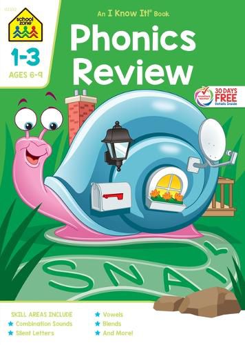 Cover image for School Zone Phonics Review