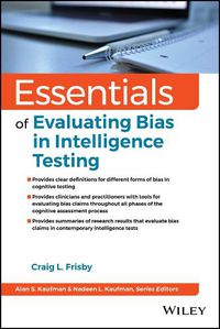 Cover image for Essentials of Evaluating Bias in Intelligence Testing