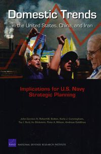 Cover image for Domestic Trends in the United States, China, and Iran: Implications for U.S. Navy Strategic Planning