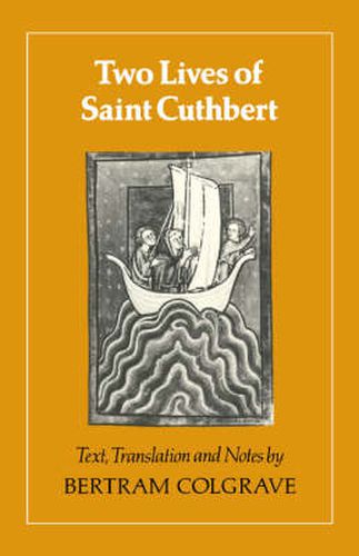 Cover image for Two Lives of St. Cuthbert