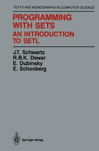 Cover image for Programming with Sets: An Introduction to SETL