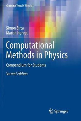 Cover image for Computational Methods in Physics: Compendium for Students