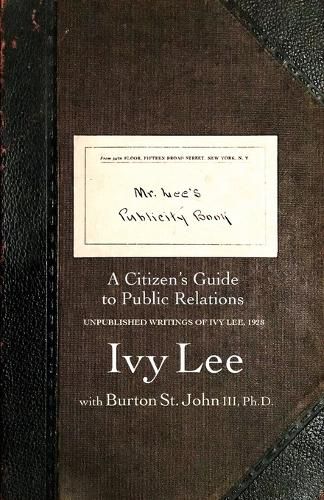 Cover image for Mr. Lee's Publicity Book: A Citizen's Guide to Public Relations