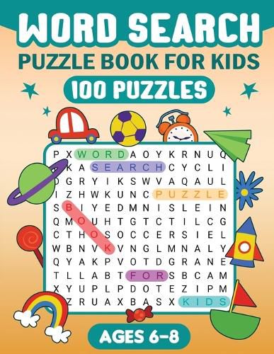 Cover image for Word Search Puzzle Book for Kids