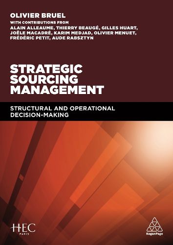 Cover image for Strategic Sourcing Management: Structural and Operational Decision-making