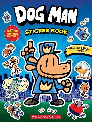 Cover image for Dog Man the Movie: Official Sticker Activity Book