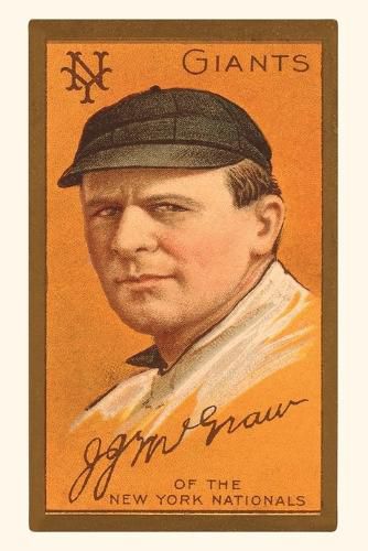 Cover image for Vintage Journal Early Baseball Card, John McGraw