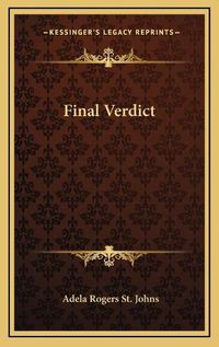 Cover image for Final Verdict