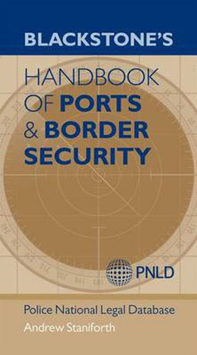 Cover image for Blackstone's Handbook of Ports & Border Security