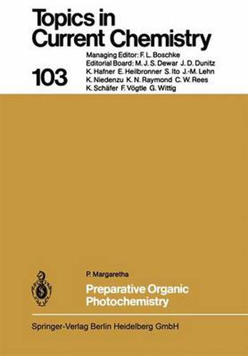 Cover image for Preparative Organic Photochemistry