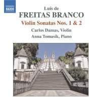 Cover image for Freitas Branco Violin Sonatas Nos 1 & 2