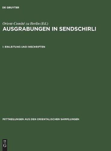 Cover image for Einleitung und Inschriften