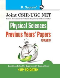 Cover image for Joint Csir-UGC Net: Physical Sciences - Previous Years' Papers (Solved)