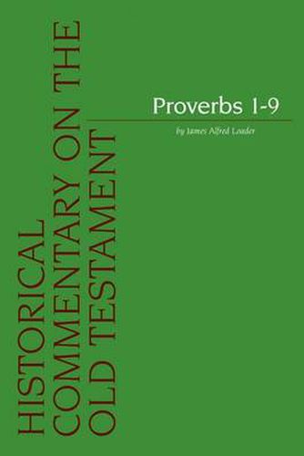 Cover image for Proverbs 1-9