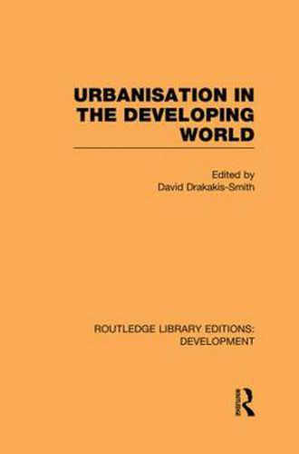 Cover image for Urbanisation in the Developing World