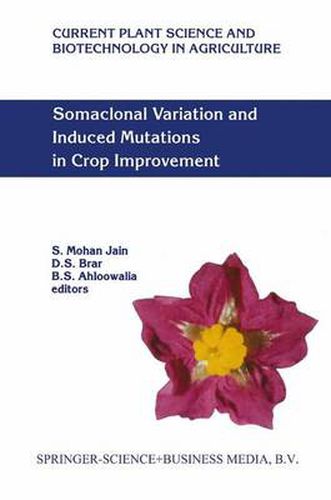 Cover image for Somaclonal Variation and Induced Mutations in Crop Improvement
