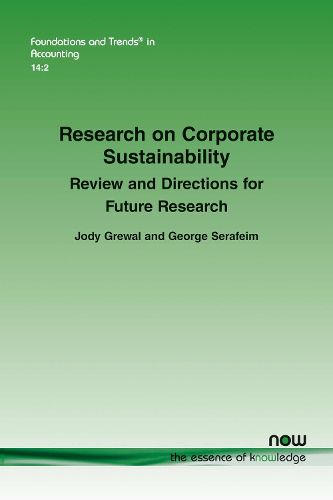 Research on Corporate Sustainability: Review and Directions for Future Research