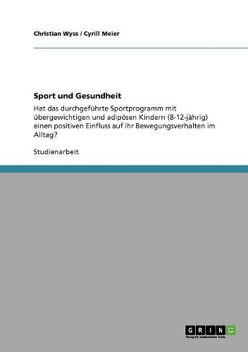 Cover image for Sport Und Gesundheit