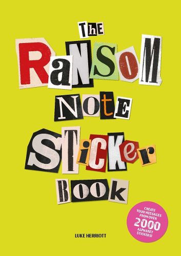 Cover image for The Ransom Note Sticker Book