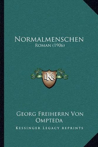 Normalmenschen: Roman (1906)