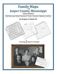 Cover image for Family Maps of Jasper County, Mississippi