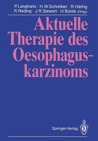 Cover image for Aktuelle Therapie Des Oesophaguskarzinoms