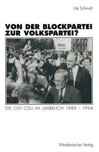 Cover image for Von der Blockpartei zur Volkspartei?