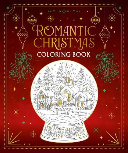 Cover image for Romantic Christmas Coloring Book