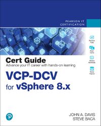 Cover image for VCP-DCV for vSphere 8.x Cert Guide