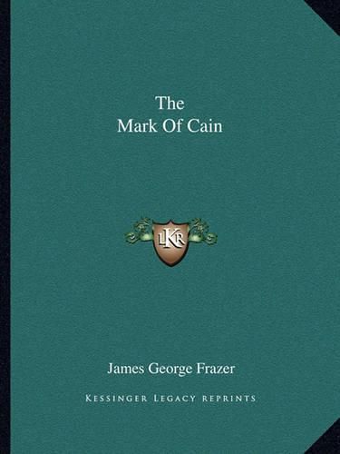 Cover image for The Mark of Cain