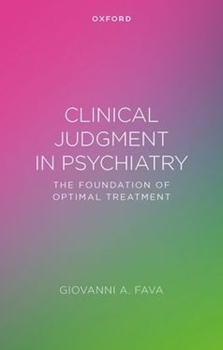 Cover image for Clinical Judgment in Psychiatry