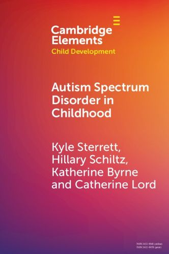 Cover image for Autism Spectrum Disorder in Childhood