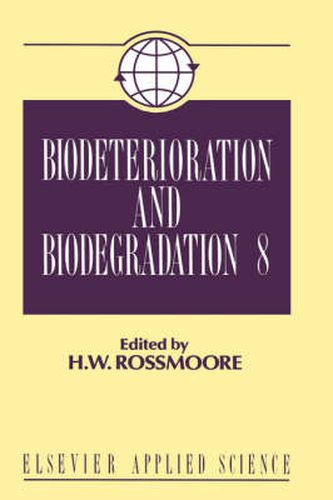 Cover image for Biodeterioration and Biodegradation