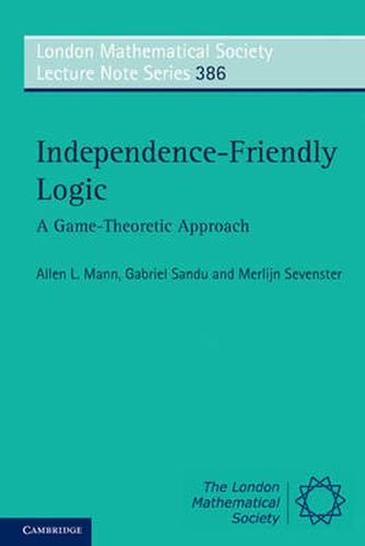 Independence-Friendly Logic: A Game-Theoretic Approach