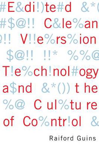 Cover image for Edited Clean Version: Technology and the Culture of Control
