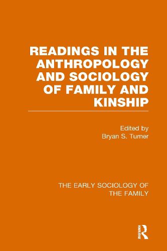 Cover image for The Early Sociology of the Family