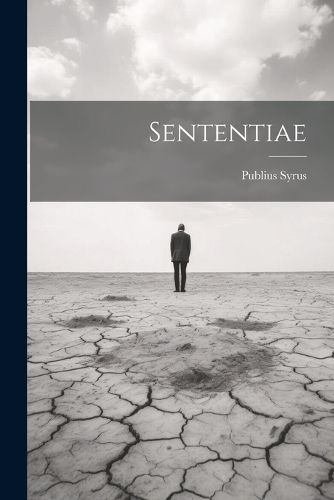 Cover image for Sententiae