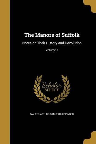 Cover image for The Manors of Suffolk
