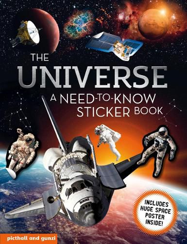 The Universe: Solar System Wallchart Poster and Sticker Book