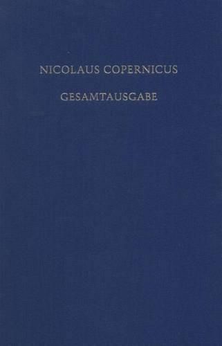 Cover image for Nicolaus Copernicus Gesamtausgabe Band V6, 2