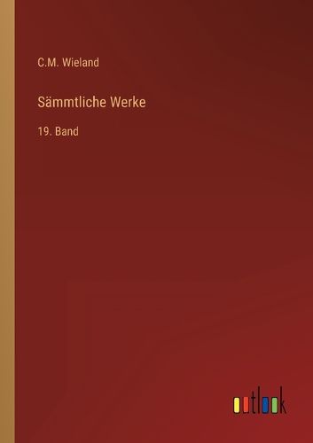 Cover image for Saemmtliche Werke