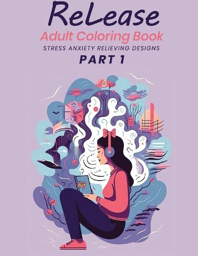 Cover image for ReLease Adult Coloring Book