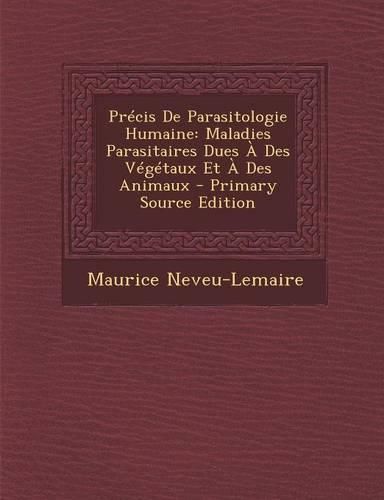 Cover image for Precis De Parasitologie Humaine