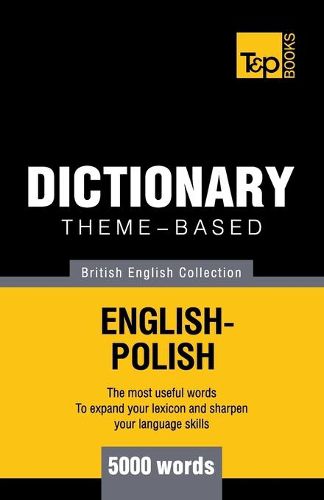 Cover image for Theme-based dictionary British English-Polish - 5000 words