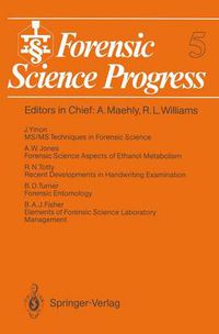 Cover image for Forensic Science Progress