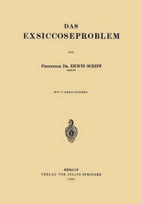 Cover image for Das Exsiccoseproblem